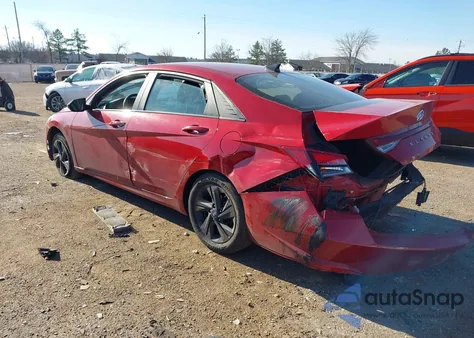 2021 Hyundai Elantra Sel from USA, damaged, VIN KMHLM4AG5MU065831